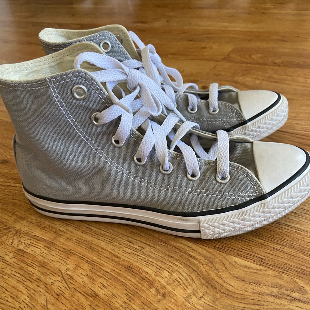 Converse Kids High Top Gray Shoes
